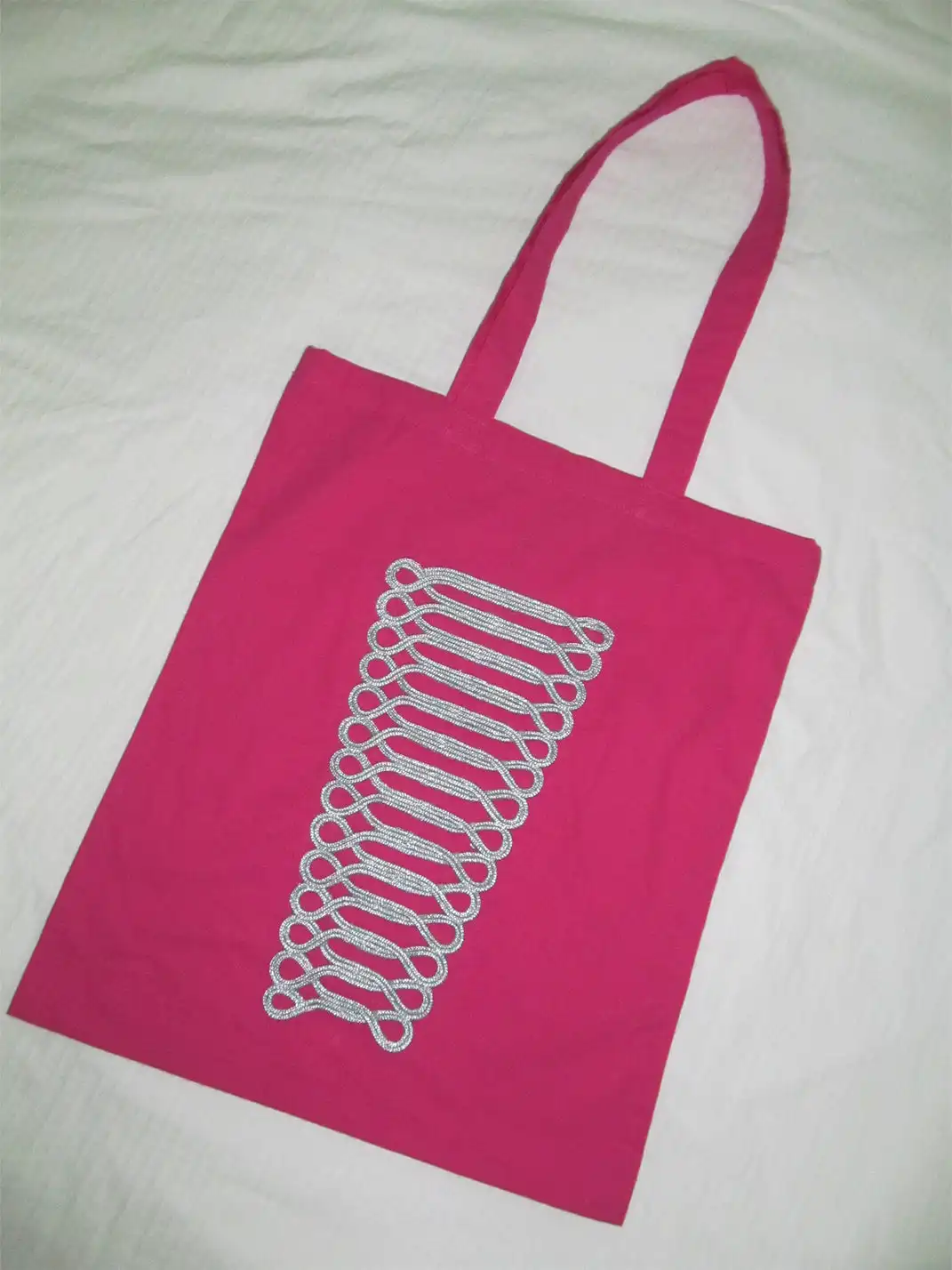 Rebel Angel | Fluorescent Color Canvas Bag
