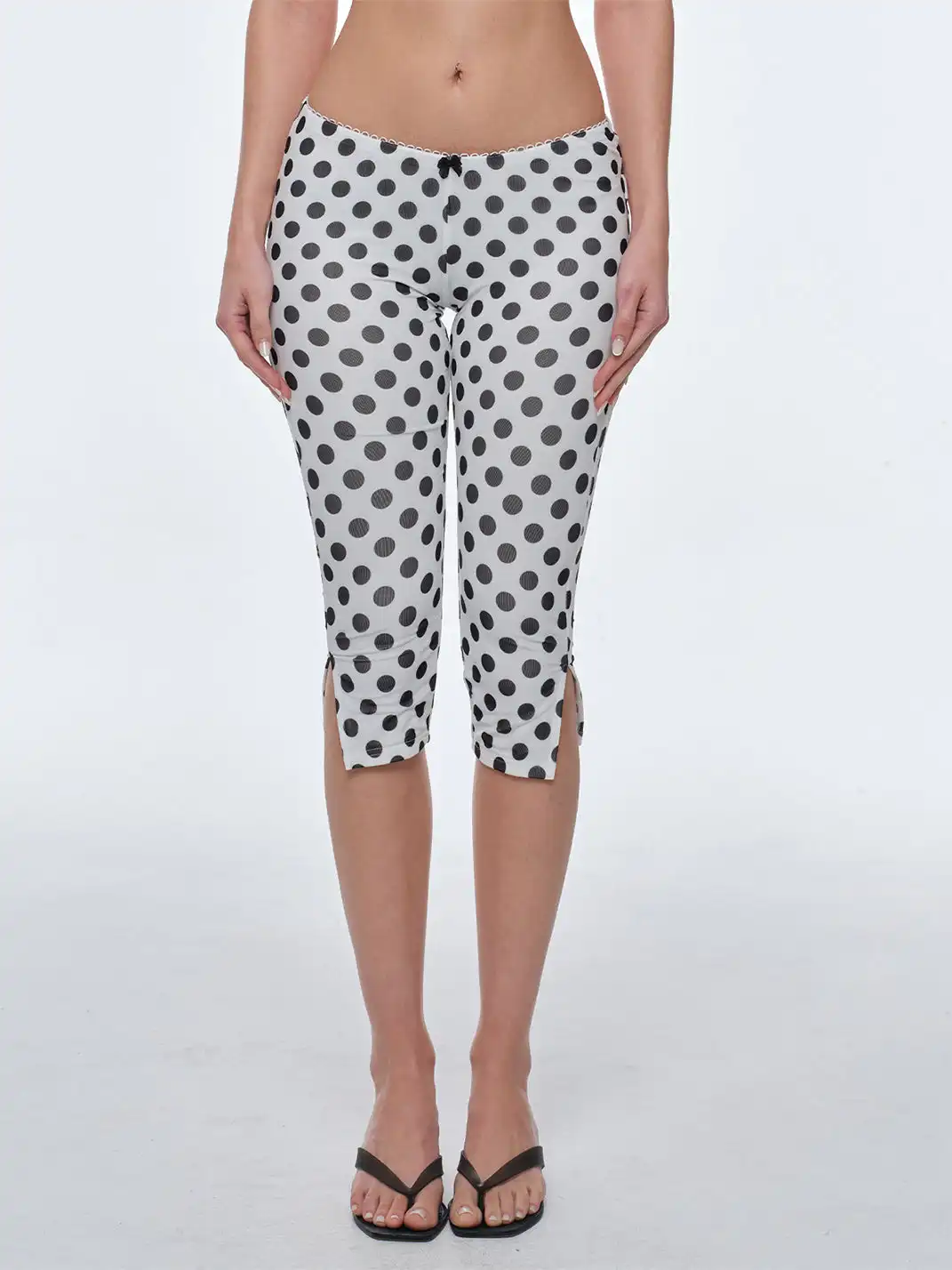 BUM STUDIO | Polka Dot Halter Bra & Capris