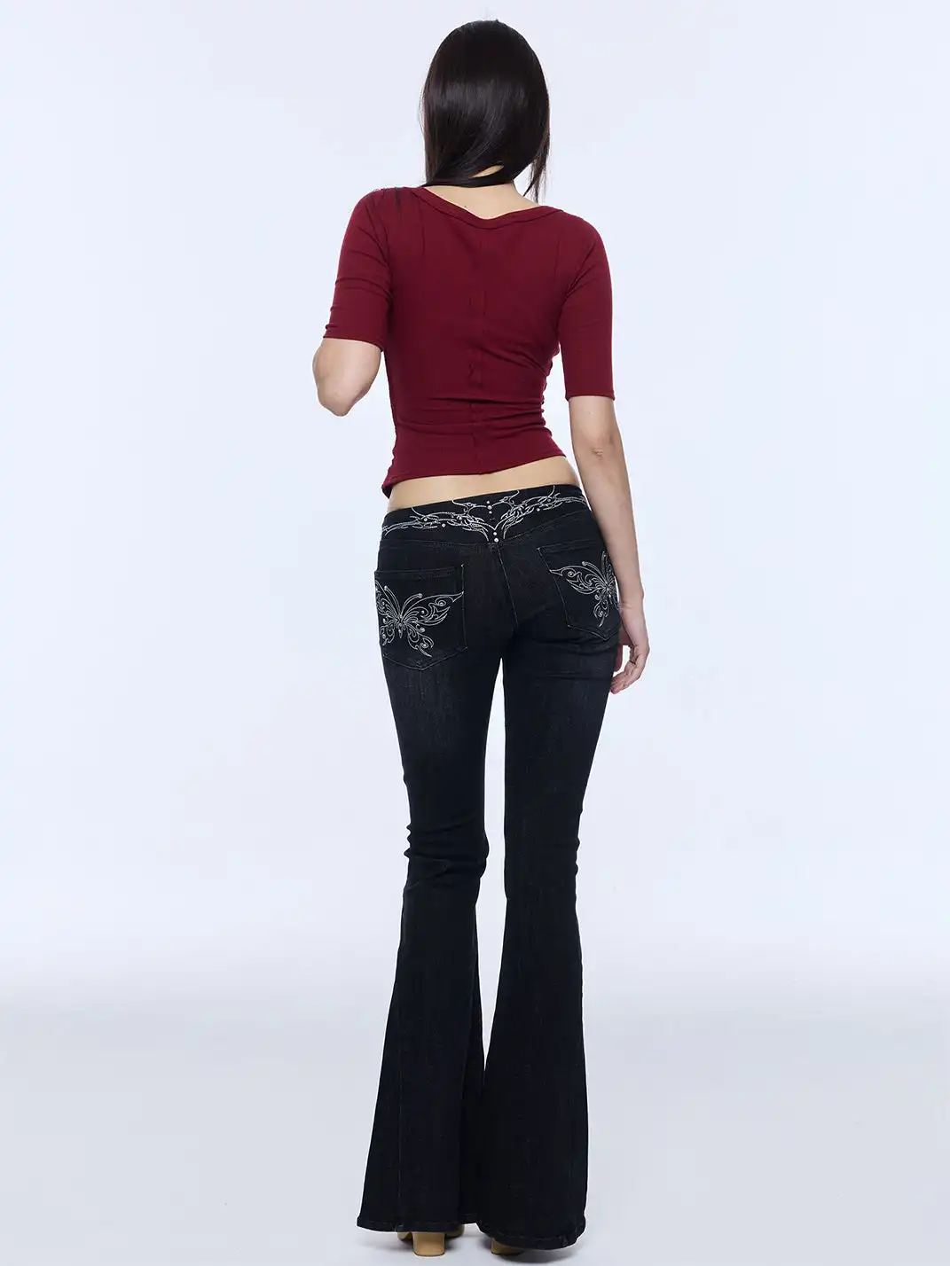 BUM STUDIO | Built-in Lace Corset Padded Fitted Overlay Top