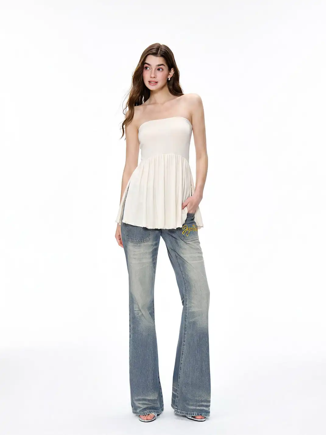 SHIYIYUE | Multi-Way Off-Shoulder Blouse/Tube Top