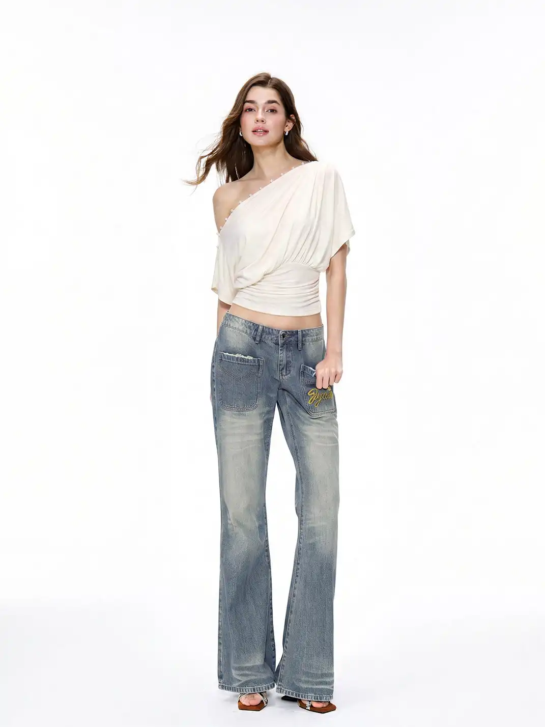 SHIYIYUE | Multi-Way Off-Shoulder Blouse/Tube Top