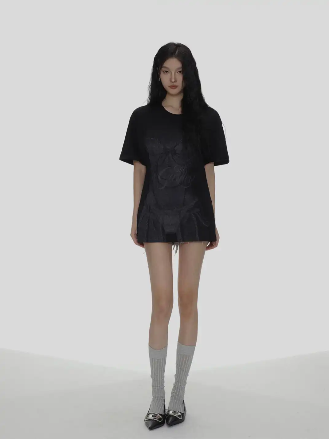 SHIYIYUE | Oversized Loungewear Crew Neck T-Shirt