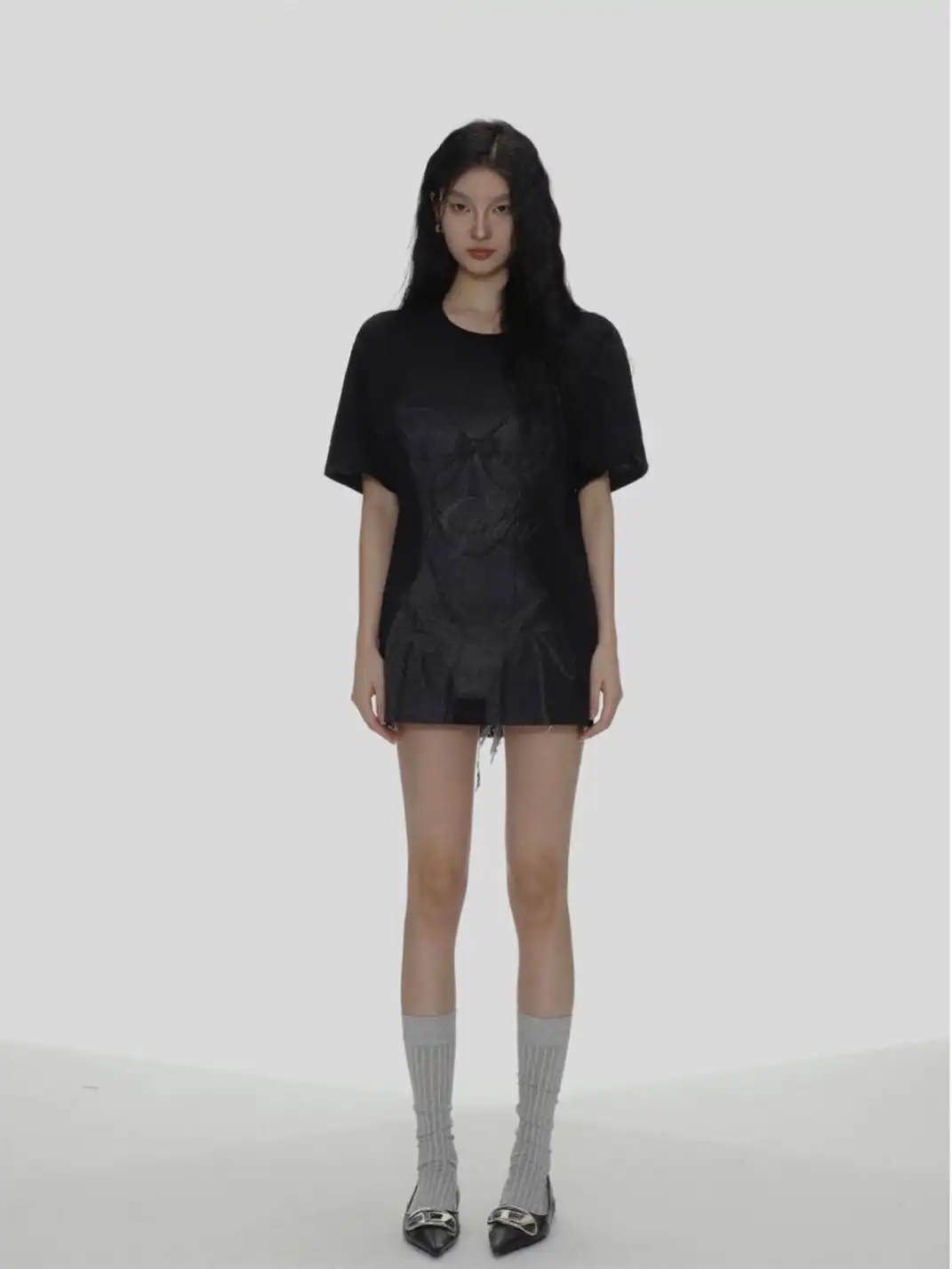 SHIYIYUE | Oversized Loungewear Crew Neck T-Shirt