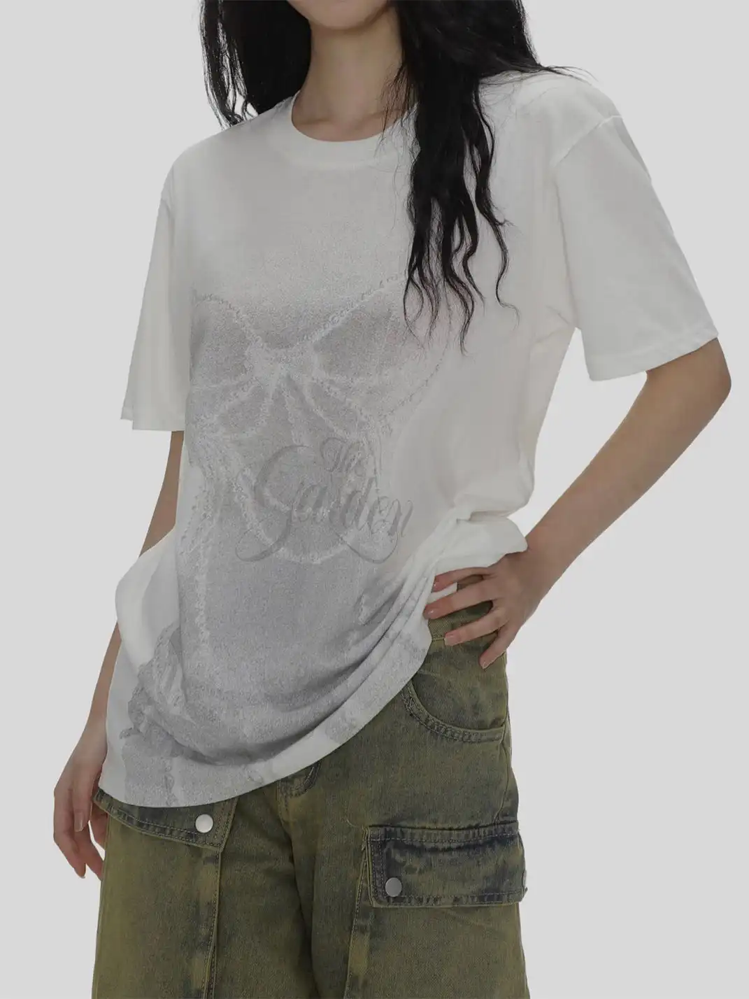 SHIYIYUE | Oversized Loungewear Crew Neck T-Shirt