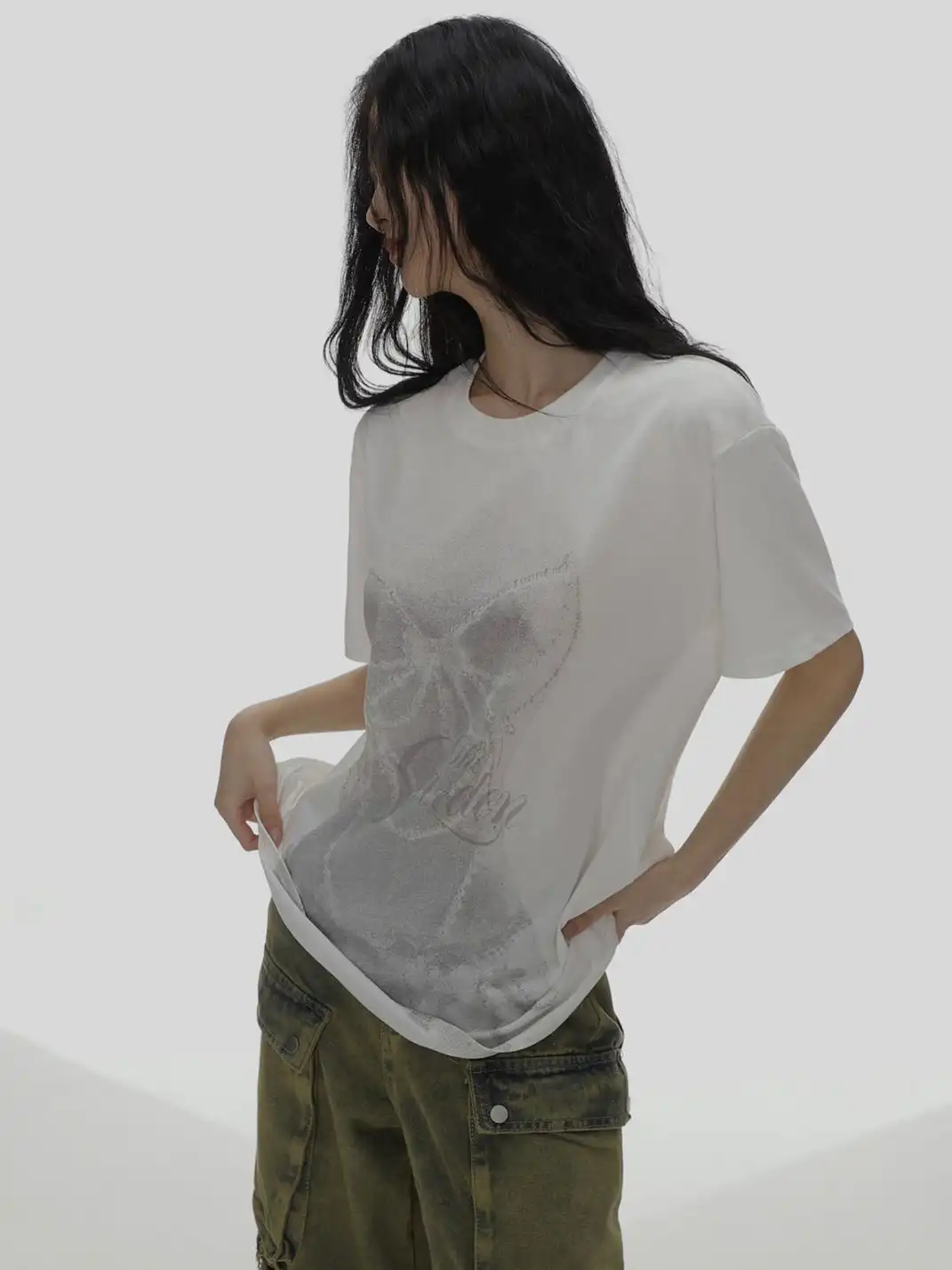 SHIYIYUE | Oversized Loungewear Crew Neck T-Shirt