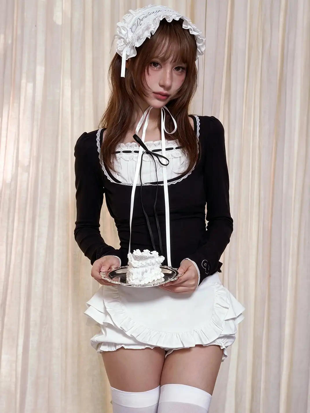 Marumaruzip | Low Waist Bubble Skort