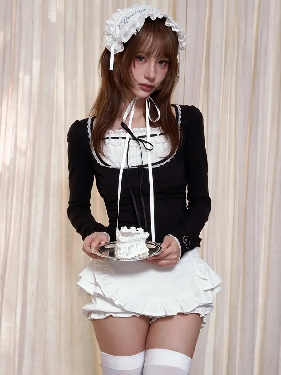 Marumaruzip | Low Waist Bubble Skort - 4