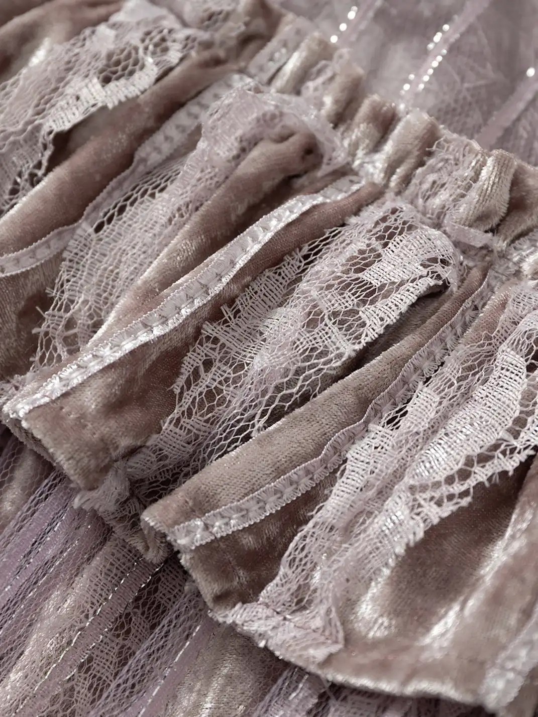 NO ROMANCE | Mesh Cami Tiered Dress
