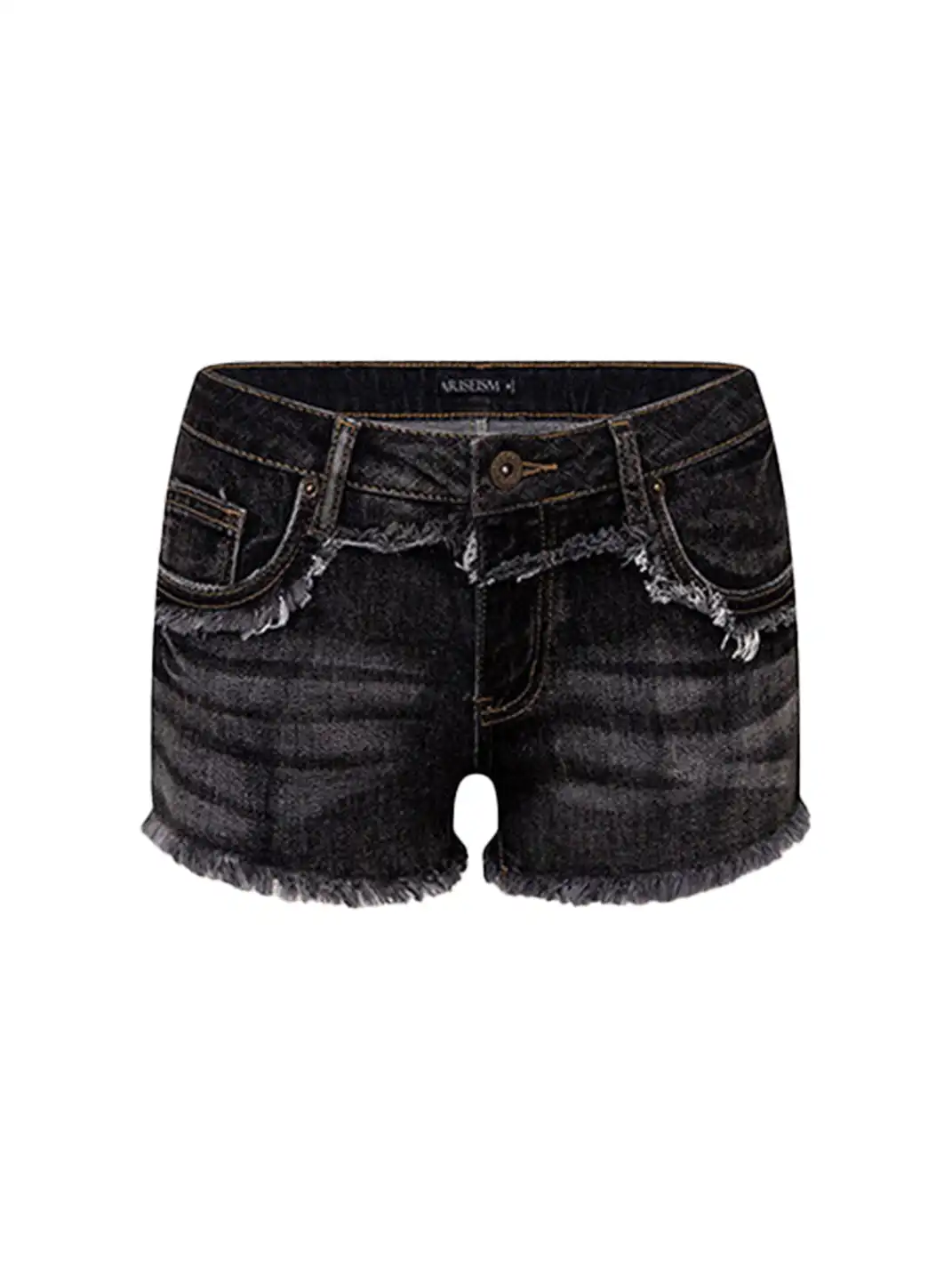ARISEISM | Vintage Frayed Hem Denim Shorts