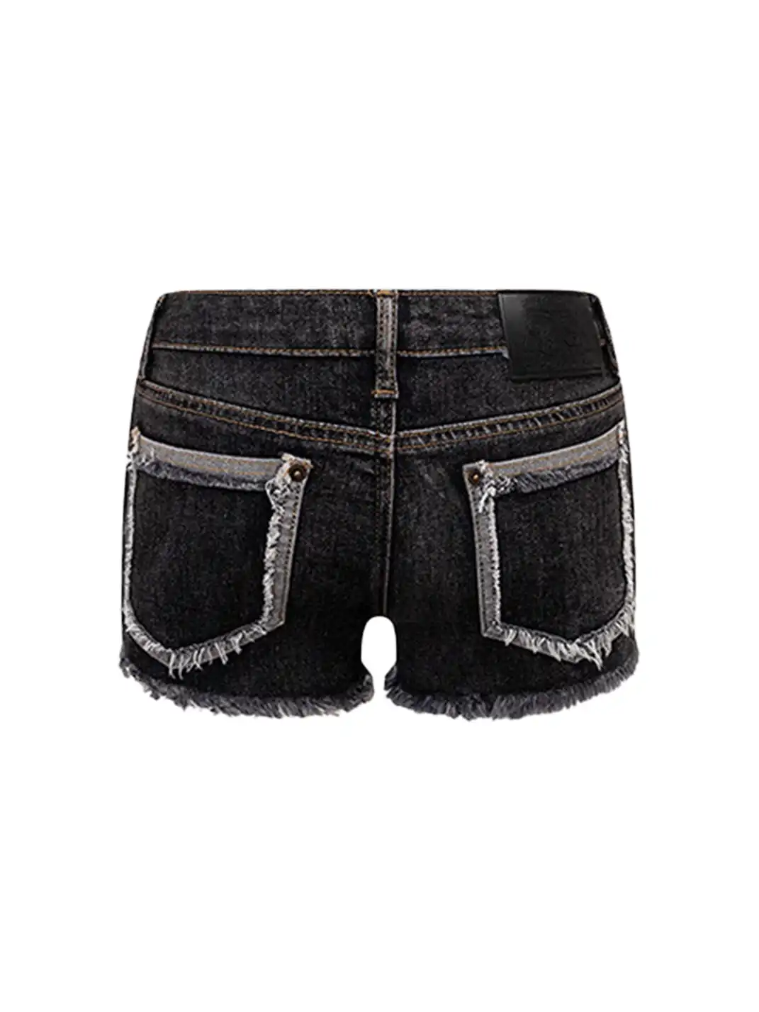 ARISEISM | Vintage Frayed Hem Denim Shorts