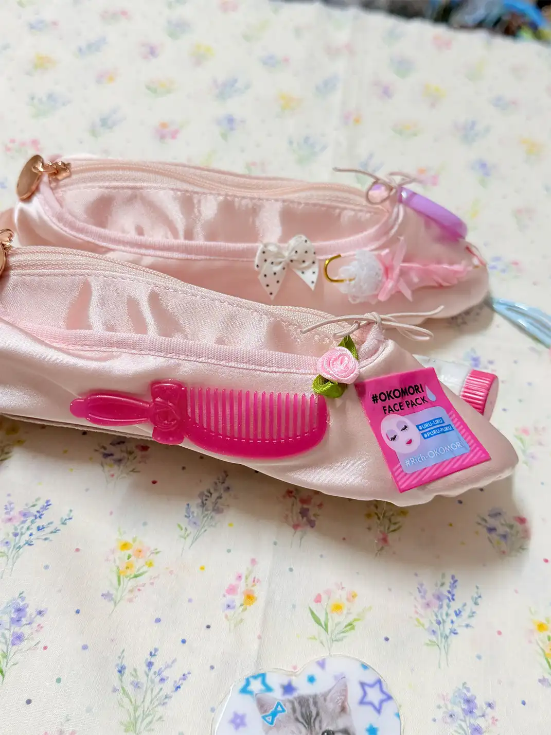 WS | Handmade Ballet Shoe Coin Purse & Cosmetic Bag