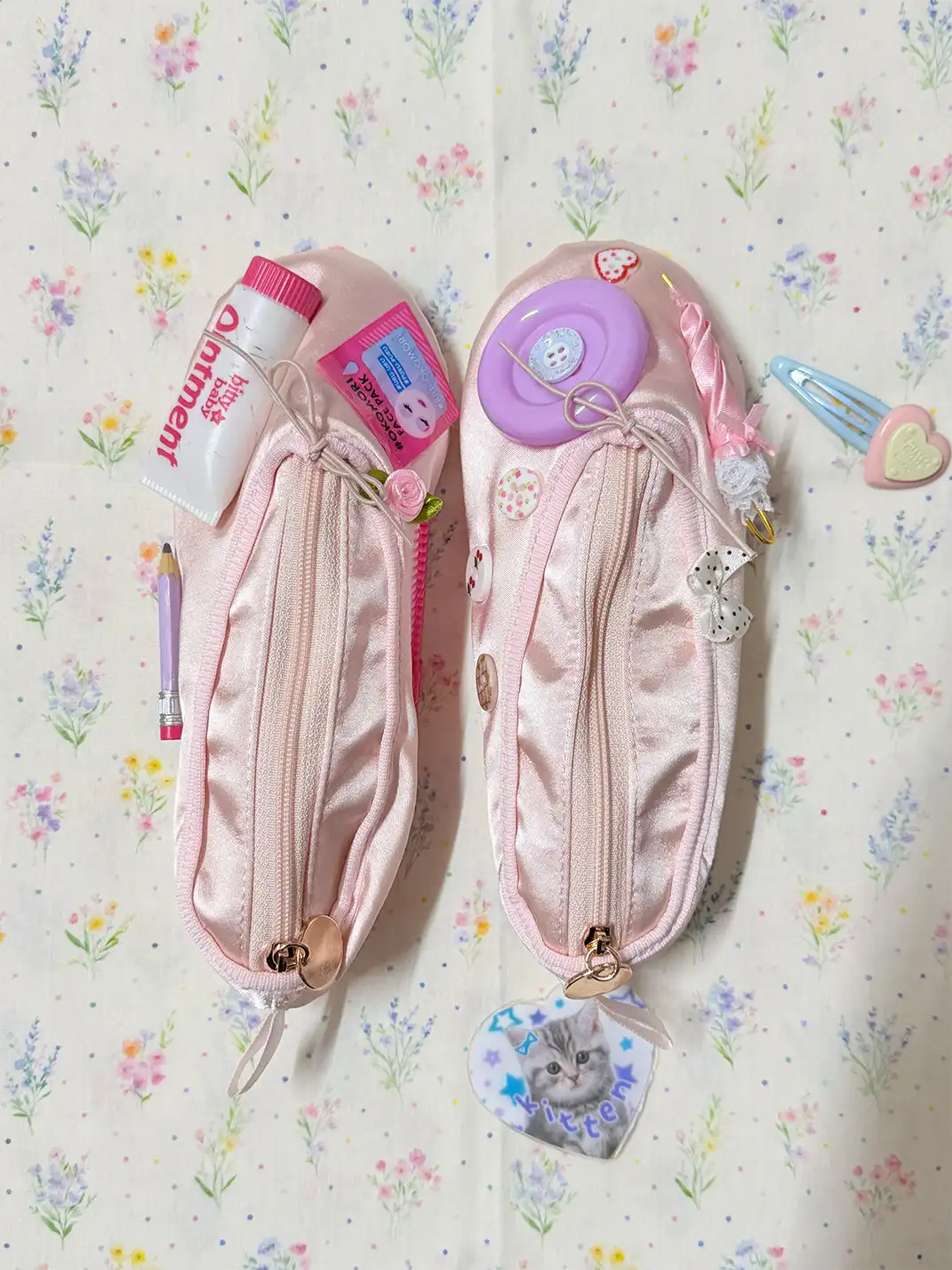 WS | Handmade Ballet Shoe Coin Purse & Cosmetic Bag