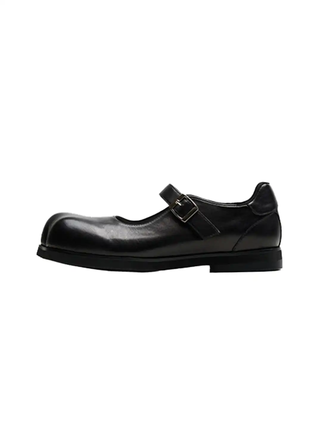 Littlegood | Round Toe Cat Print Mary Jane Shoes