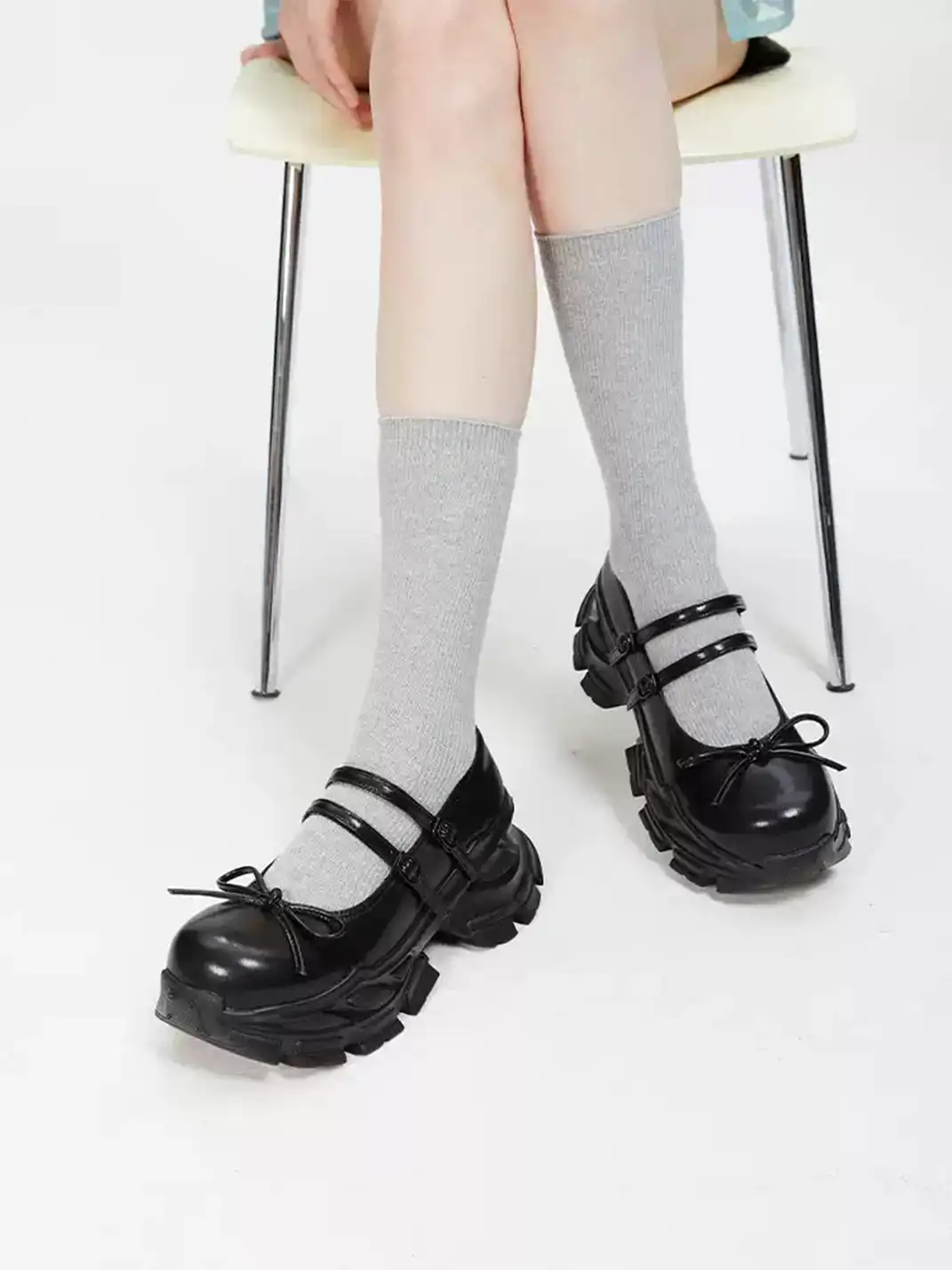 Littlegood | Bow Slip-On Mary Jane Shoes