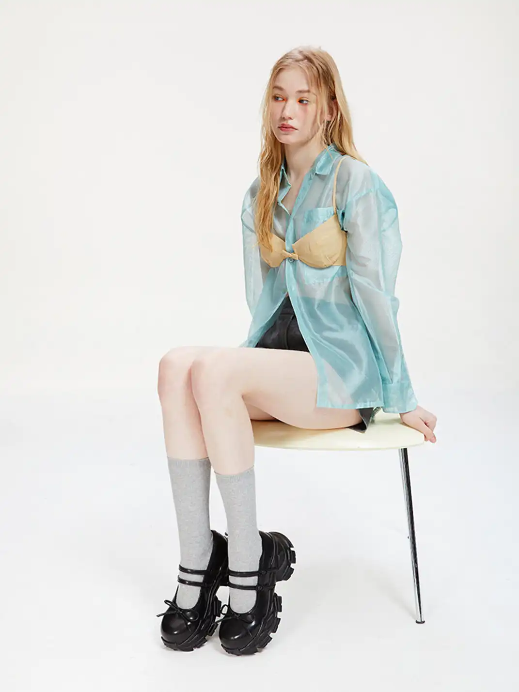Littlegood | Bow Slip-On Mary Jane Shoes