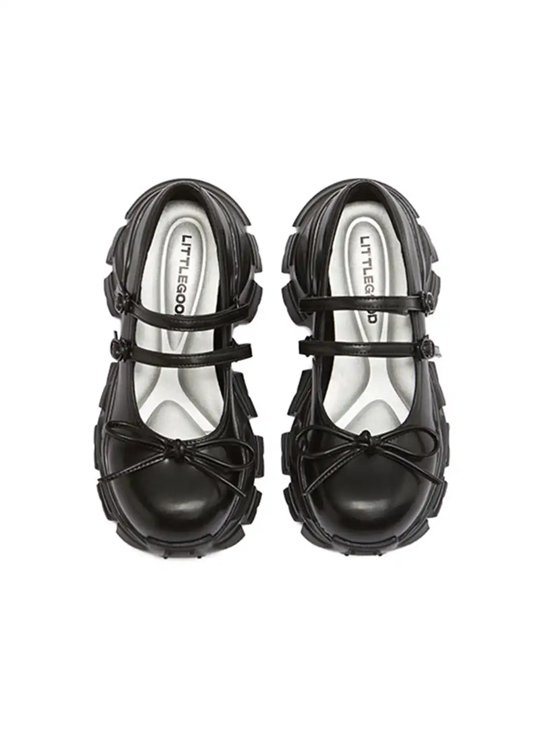 Littlegood | Bow Slip-On Mary Jane Shoes