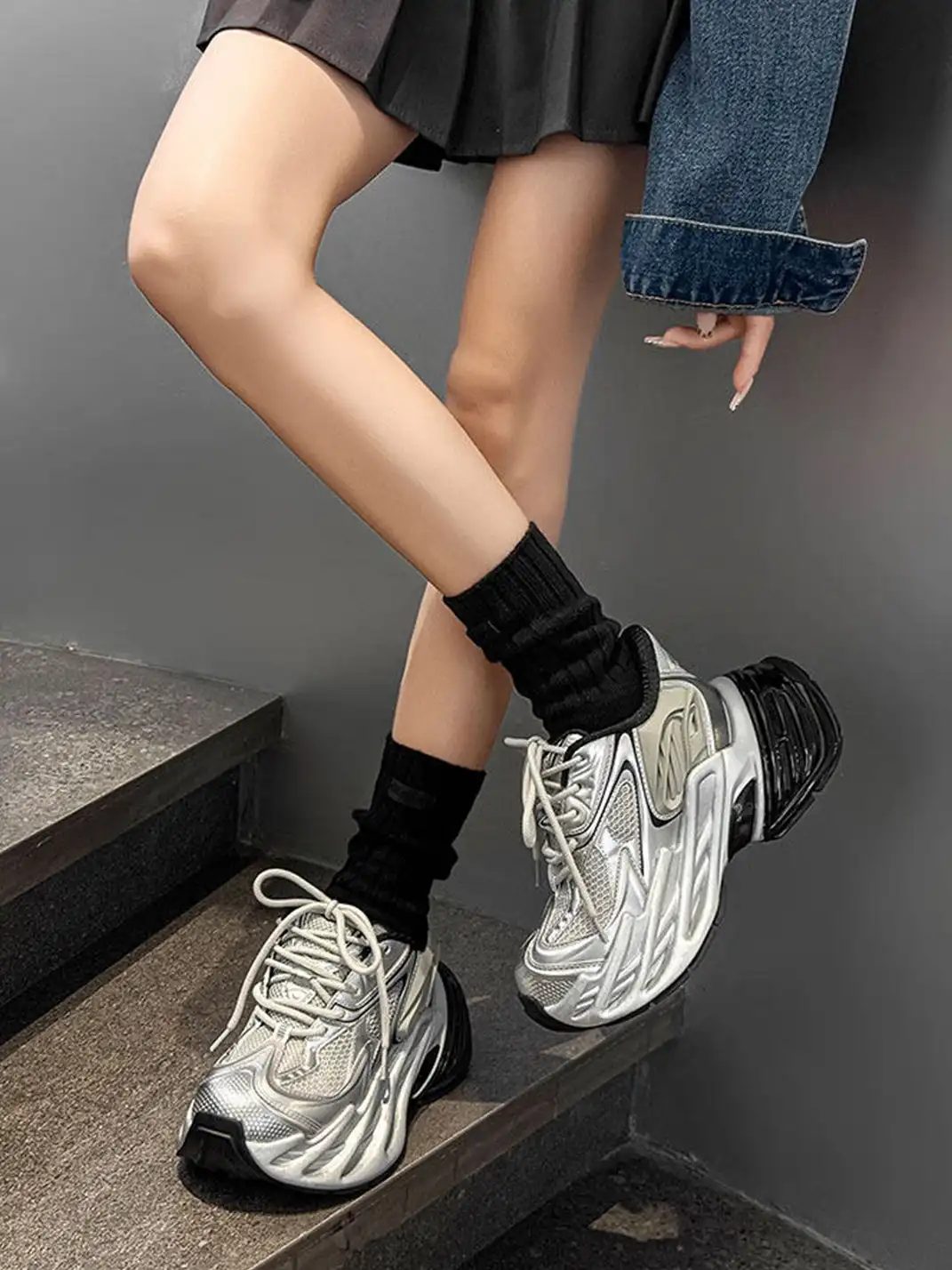 Tigerhead | 11CM Platform Retro Casual Dad Shoes