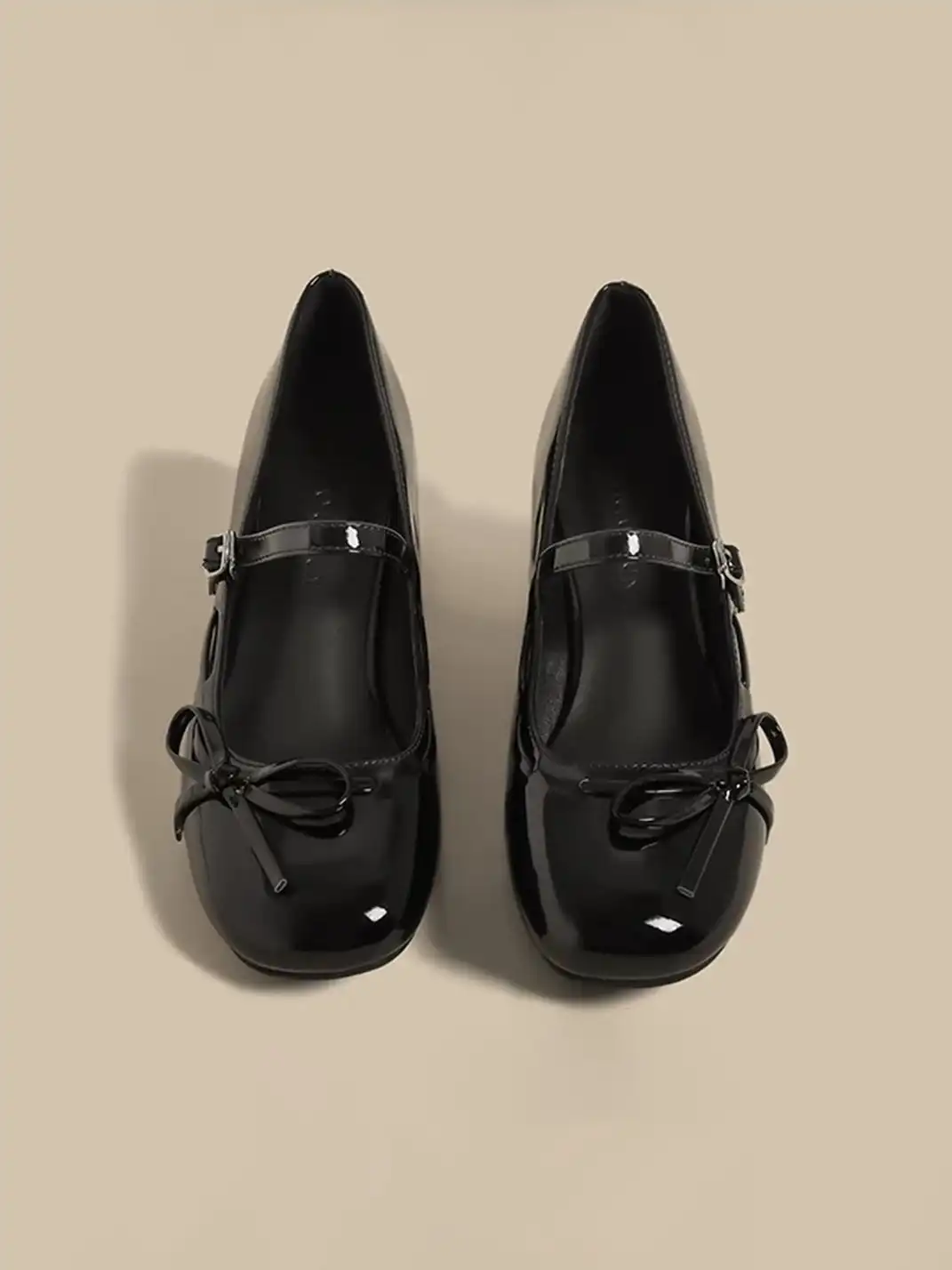 CHUOLEI | Low Cut Block Heel Mary Janes