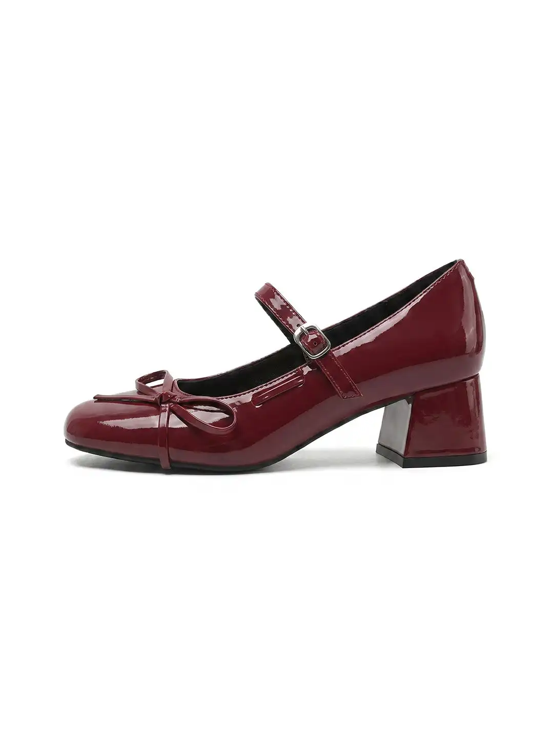 CHUOLEI | Low Cut Block Heel Mary Janes