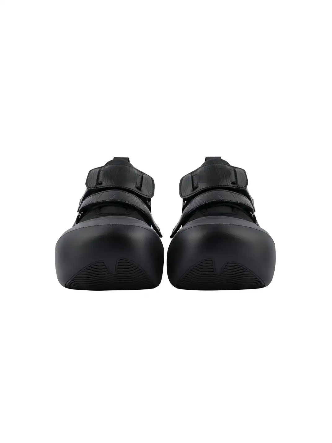 Enqo | Velcro Platform Derby Shoes
