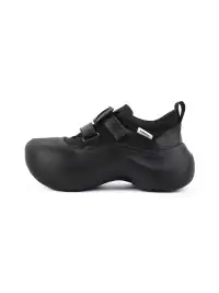 Enqo | Velcro Platform Derby Shoes