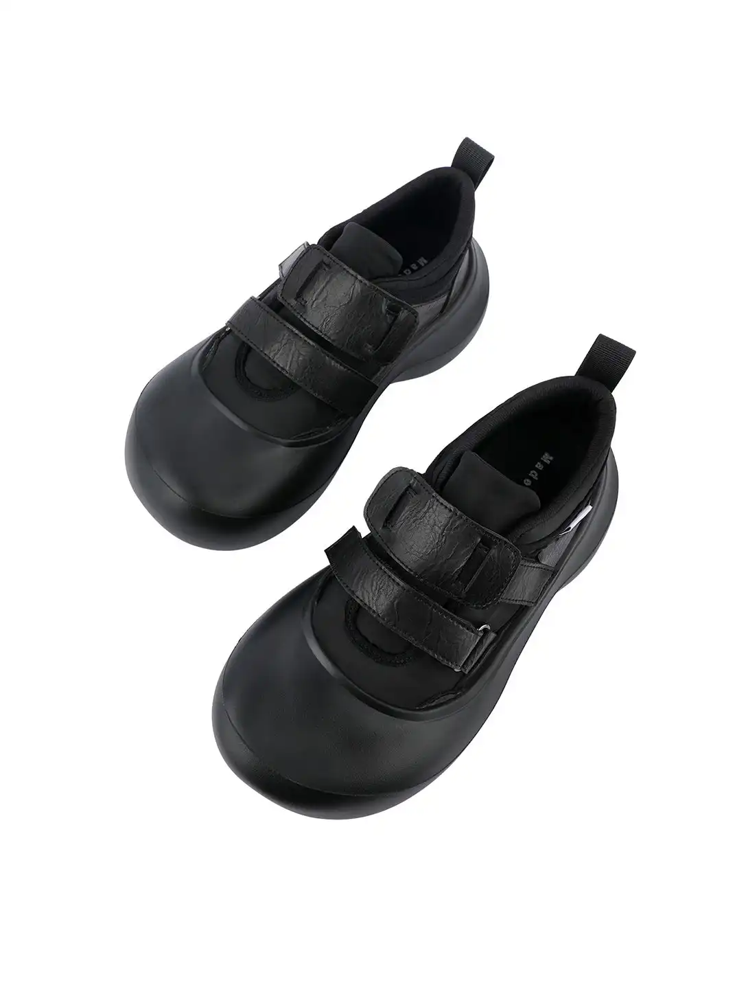 Enqo | Velcro Platform Derby Shoes