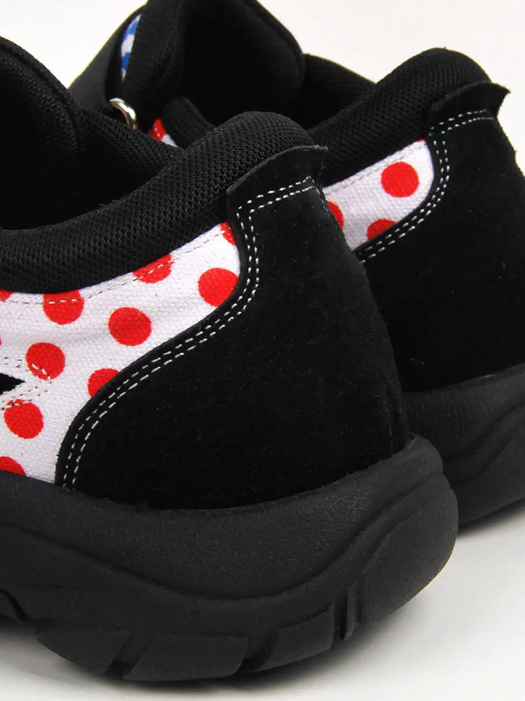 Enqo | Polka Dot Velcro Strap Casual Sneakers