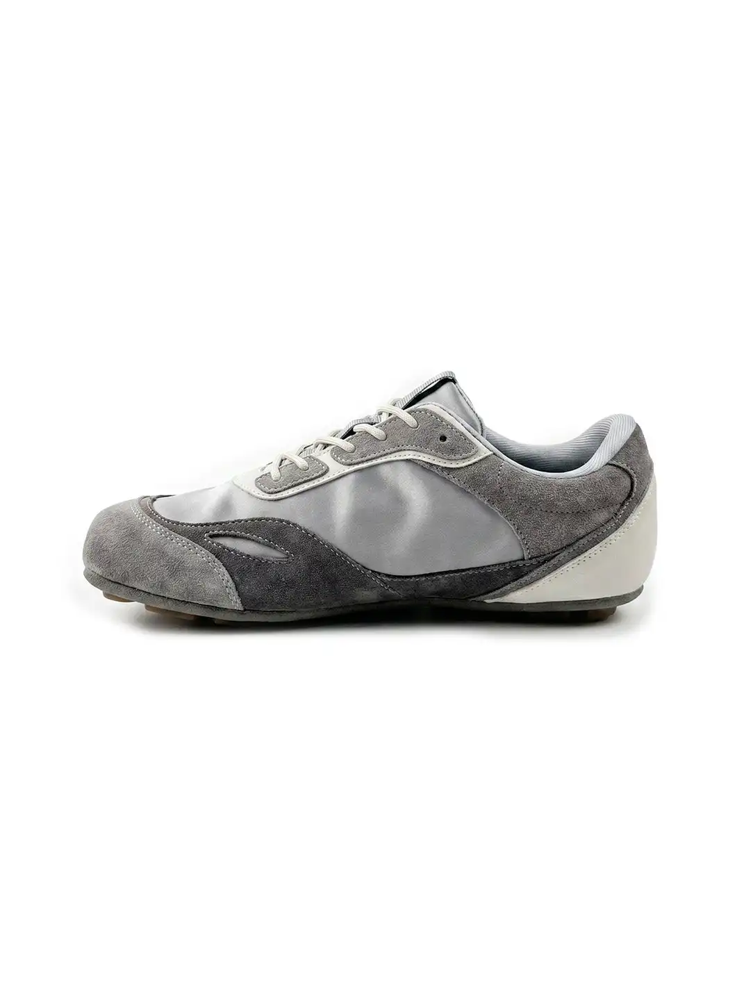 NEXTAUGUST | Vintage Square Toe Lace-Up Flat Shoes