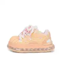 RIELOV | Shell Toe Wavy Transparent Platform Sneakers-6CM