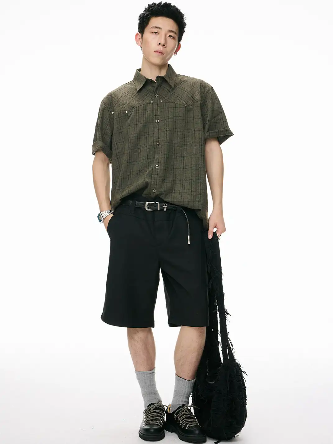BOTANICA | Double Waistband Straight Fit Trousers