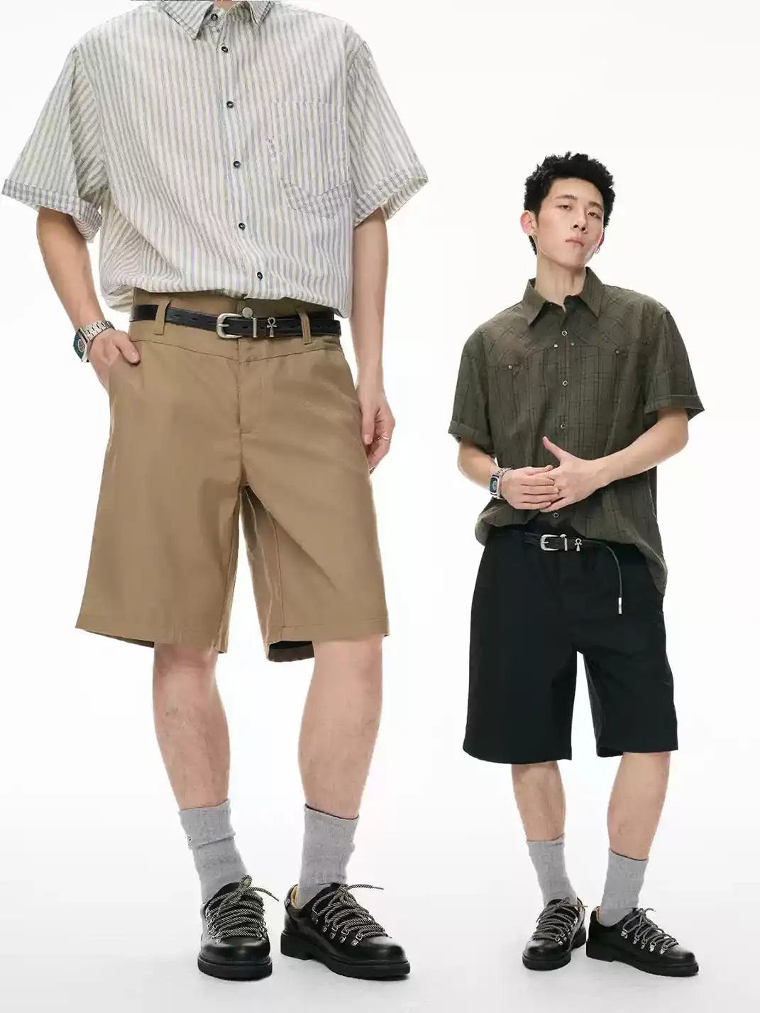 BOTANICA | Double Waistband Straight Fit Trousers