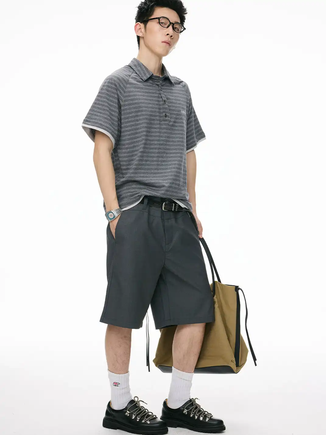 BOTANICA | Double Waistband Straight Fit Trousers