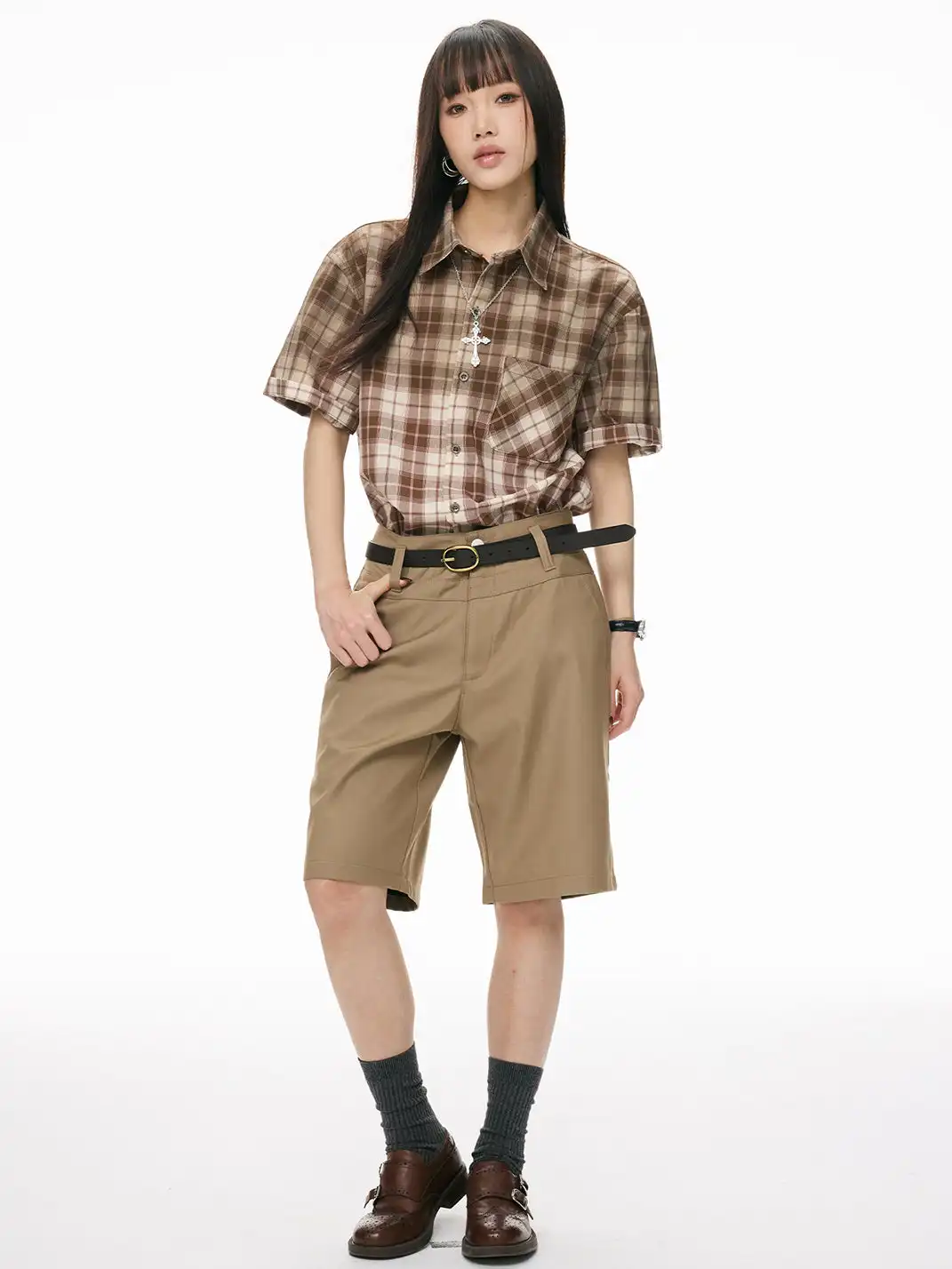 BOTANICA | Double Waistband Straight Fit Trousers