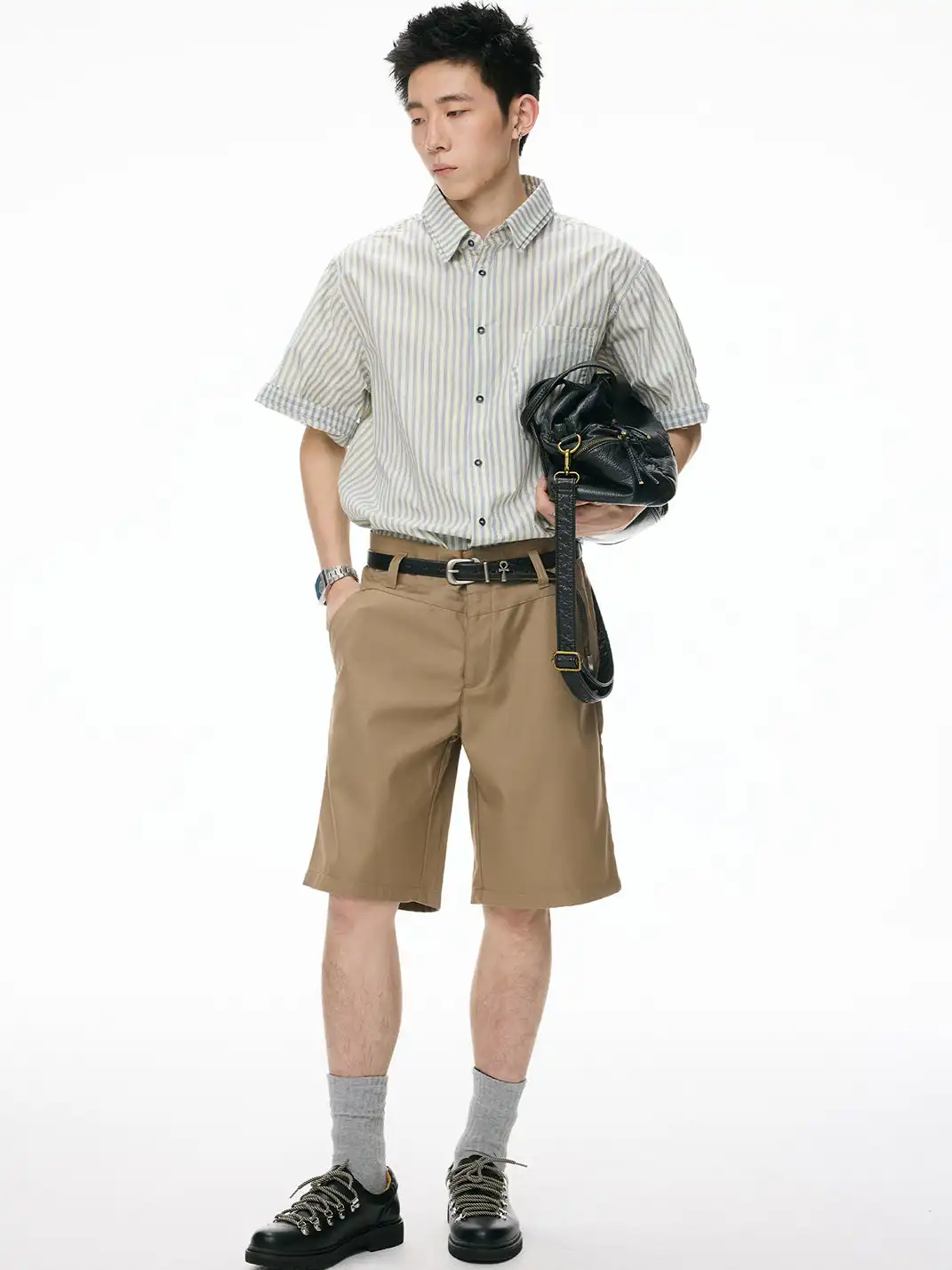 BOTANICA | Double Waistband Straight Fit Trousers