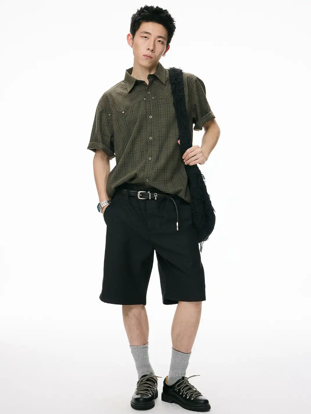 BOTANICA | Double Waistband Straight Fit Trousers