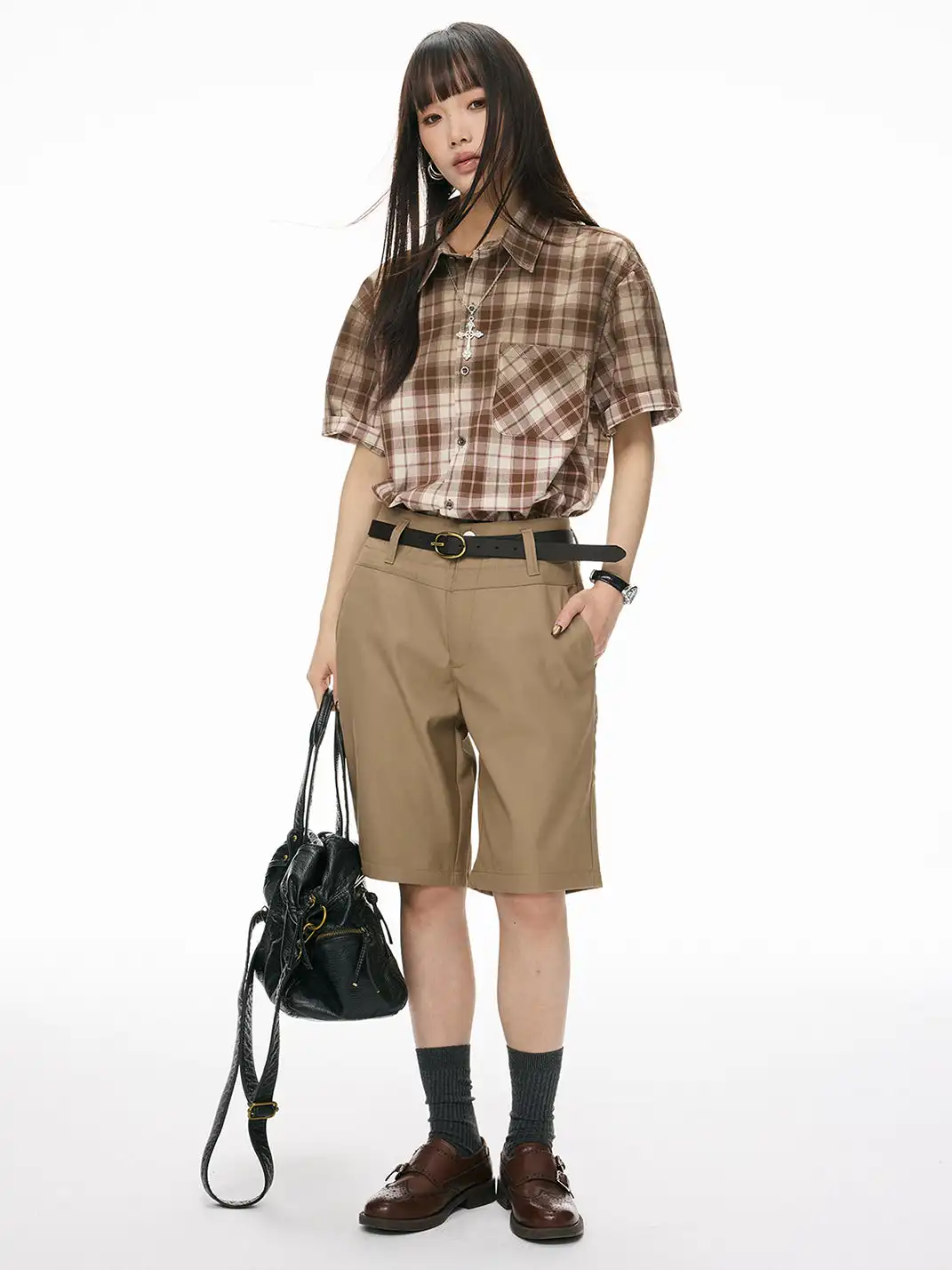 BOTANICA | Double Waistband Straight Fit Trousers
