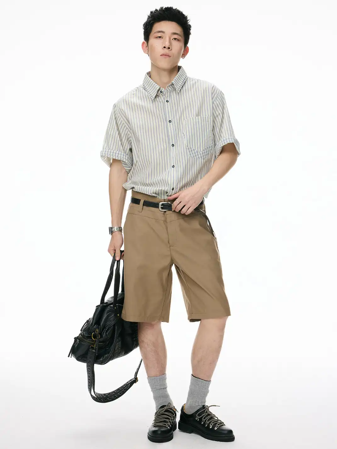 BOTANICA | Double Waistband Straight Fit Trousers