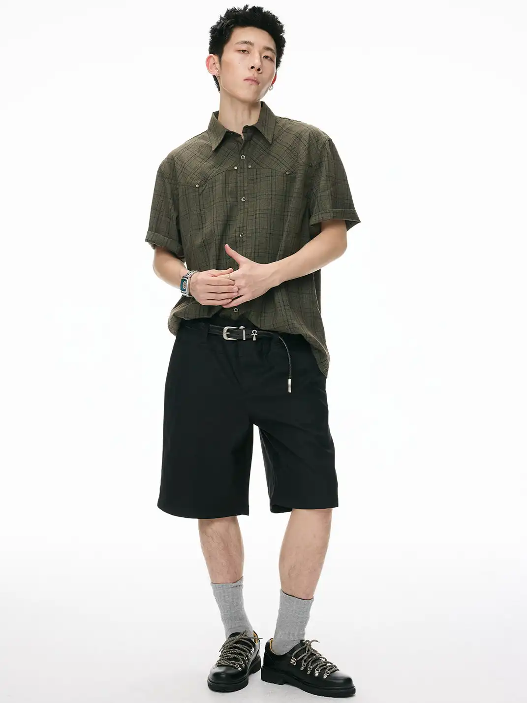 BOTANICA | Double Waistband Straight Fit Trousers
