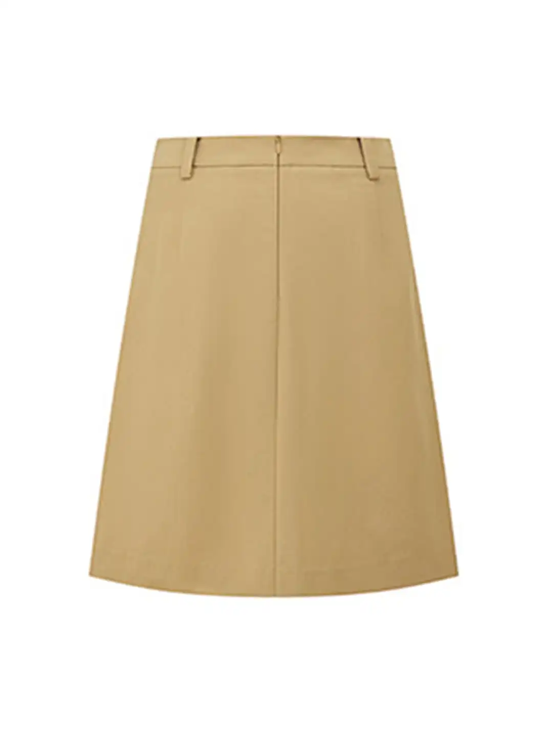 EVISTUB | Split A-Line Low Waist Skirt