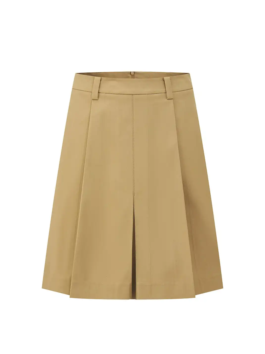 EVISTUB | Split A-Line Low Waist Skirt