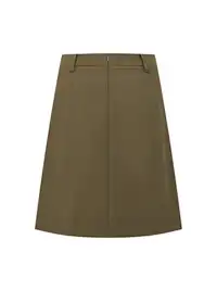 EVISTUB | Split A-Line Low Waist Skirt