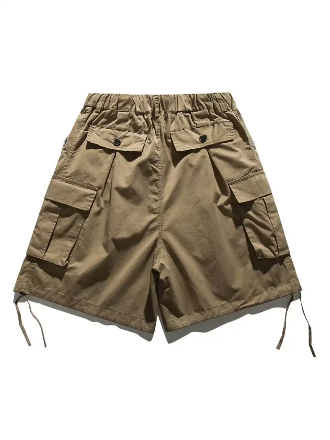 Jiwuus | Vintage Straight Leg Casual Shorts