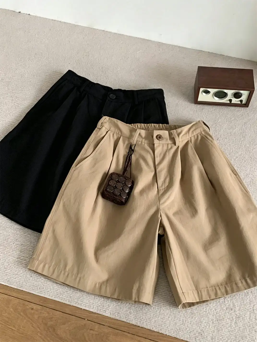 Jiwuus | Versatile Loose Fit Bermuda shorts
