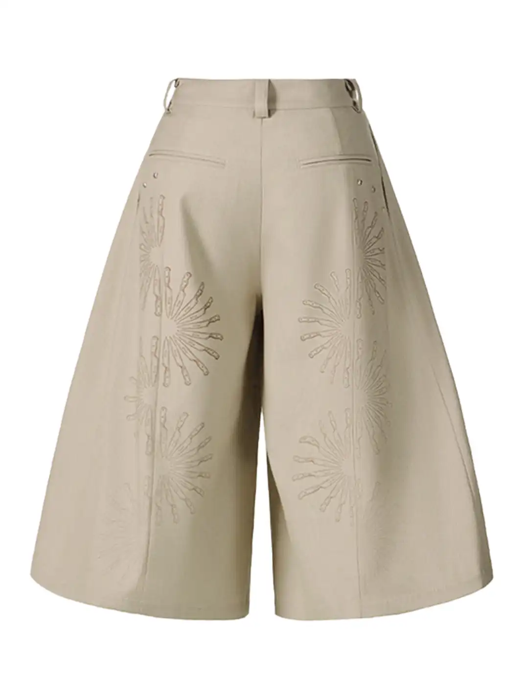 EMOBROTHER | TR Blend Pleated Wide Leg Trousers