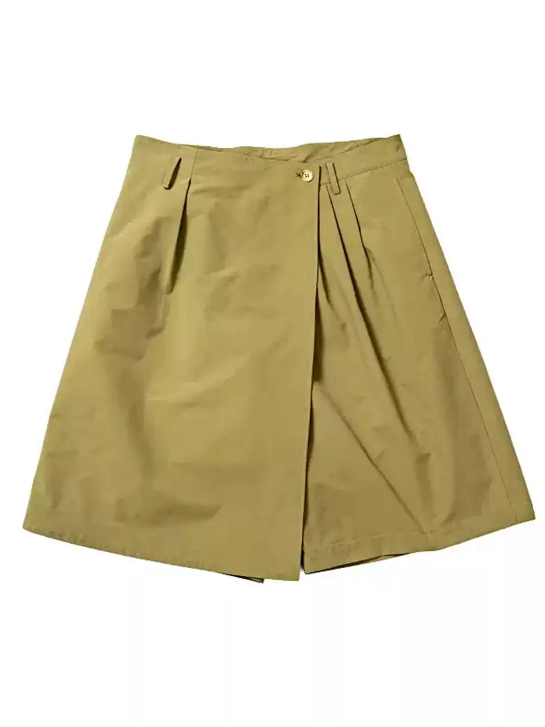 KADAKADA | Multi-Pressed Pleated Wide Leg Shorts