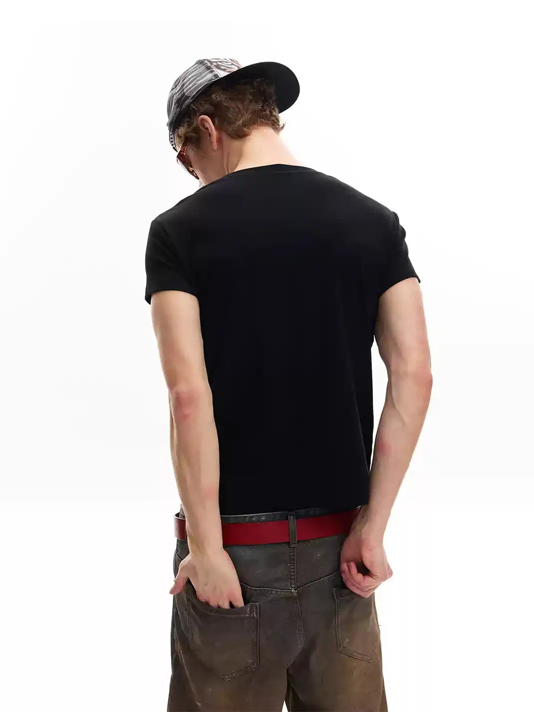 noEmosen | Union Jack Tiger Digital Direct-Injection Print T-Shirt