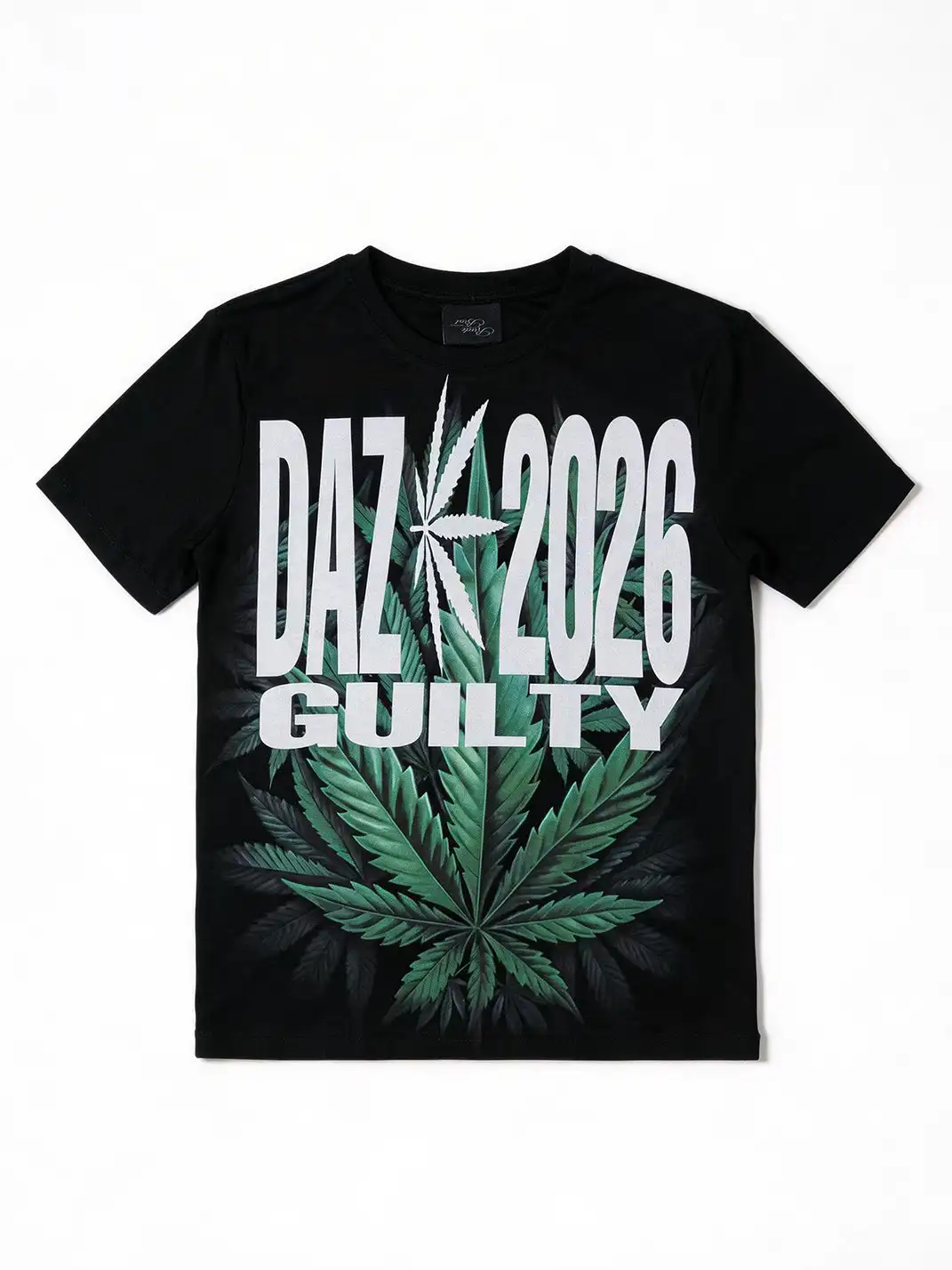 noEmosen | Gradient Digital Print Slim Fit Shoulder Street Tee