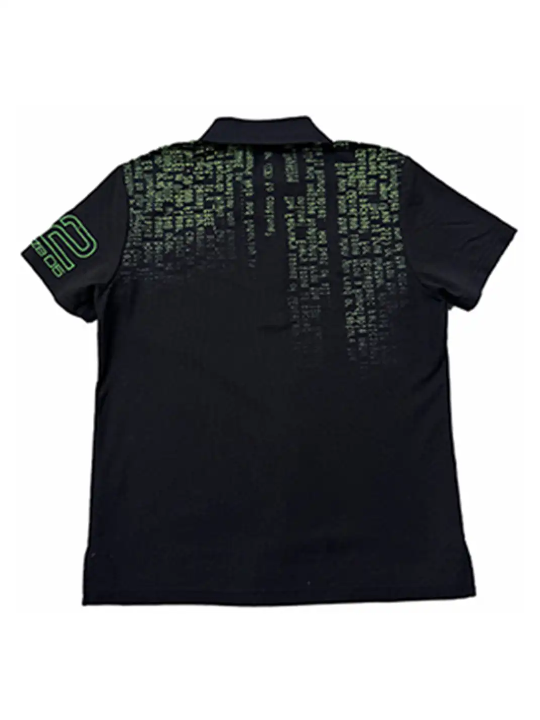noEmosen | Digital Terminal Gradient Print Polo T-Shirt