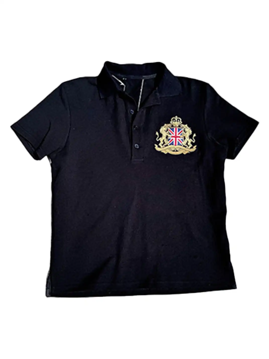 noEmosen | Union Jack Patch Embroidery T-Shirt