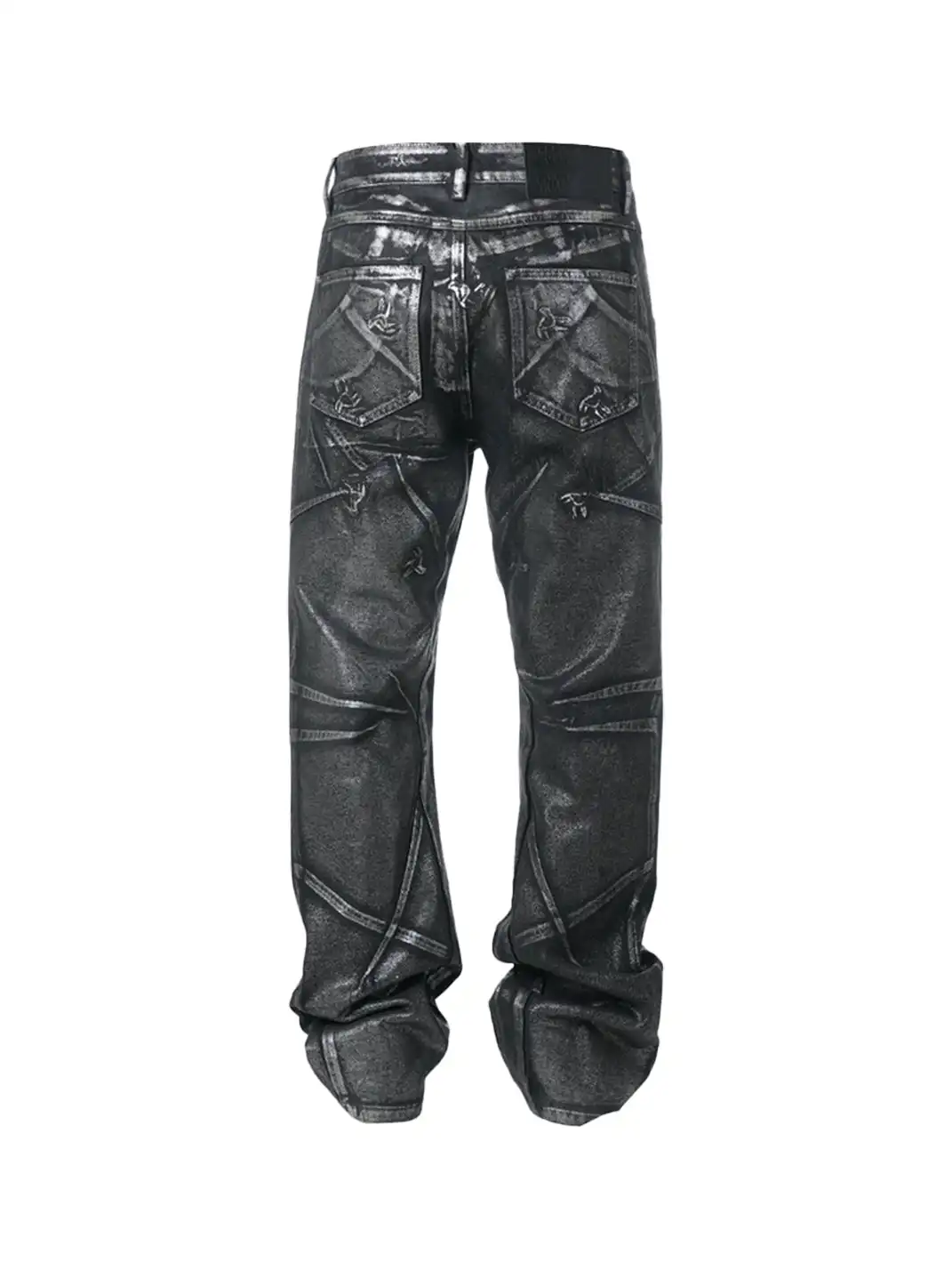 Vinkid | Star Ring Pigeon Silver Wash Jeans